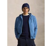 Ralph Lauren Double Knit Full Zip Hoodie Blue - M