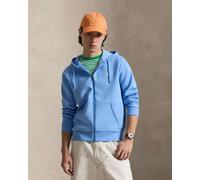 Ralph Lauren Double Knit Full Zip Hoodie Sky Blue - XL