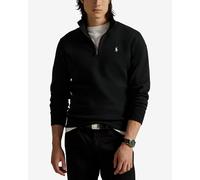 Ralph Lauren Double Knit Half Zip Sweatshirt Black - L