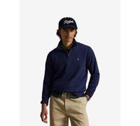 Polo Ralph Lauren Mens Loose Fit Estate-Rib Quarter Zip Knit Jumper - Colour: 005 Cruise Navy - Size: Large