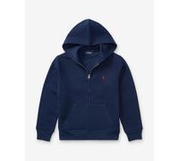Ralph Lauren Felpa Full Zip Hoodie dark blue red junior - L