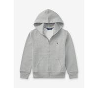 Ralph Lauren Felpa Full Zip Hoodie grey junior - L