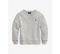 Ralph Lauren fleece sweatshirt grey kids - 5