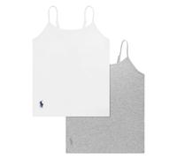 Ralph Lauren Girls 2 Pack Camisole Set in Multicolour - female - Ralph Lauren - Kids Sleeveless Tops - Multicolor - 8 Y - Kids 8 Y