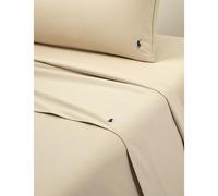 Ralph Lauren Home Ralph Lauren Home Player Cotton Flat Sheet Paleoak Double