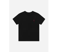 Ralph Lauren Kids Boys Jersey Logo T-Shirt in Black - Black - US 6 - UK 5 Yrs