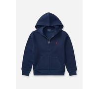 Ralph Lauren Kids Boys Logo Zip Up Top - Blue - 8 - 10 Yrs