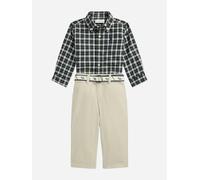 Ralph Lauren Kids Ralph Lauren Baby Boys Shirt and Trouser Set in Multicolour - Multicoloured - 24 Mths