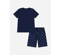 Ralph Lauren Kids Ralph Lauren Boys Cotton Jersey Short Pyjamas Set in Navy - Blue - 5 Yrs