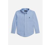 Ralph Lauren Kids Ralph Lauren Boys Poplin Logo Shirt in Blue - Blue - 18 - 20 Yrs