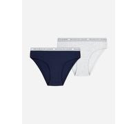 Ralph Lauren Kids Ralph Lauren Girls 2 Pack Printed Knickers Set in Navy - Navy - M 8 - 11 Yrs