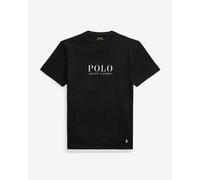Ralph Lauren Logo Cotton Sleep Short Sleeve T-Shirt Black White - S