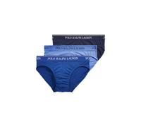 Navy blue light blue Ralph Lauren Low Rise briefs (3 units). - L