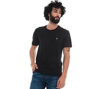 RALPH LAUREN Short Sleeve Crew Neck Jersey T Shirt - Black black L