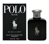 RALPH LAUREN POLO BLACK FOR MEN 75ML EDT SPRAY NEW & SEALED