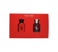RALPH LAUREN POLO RED GIFT SET 40ML EDT + 40M EDP - MEN'S FOR HIM. NEW