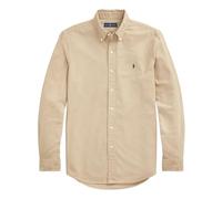 Ralph Lauren Polo Shirt, Beige, Linen, Slim Fit, Summer