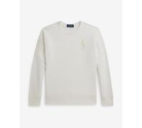 Ralph Lauren Pullover Pony Sweatshirt White Beige Junior - S