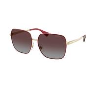 Ralph Lauren RA4142 936662 Woman Sunglasses Metal Violet Violet Squared Polarized Shaded