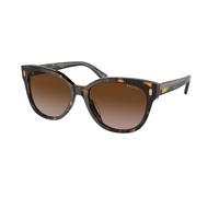Ralph Lauren RA5305U 500313 Woman Sunglasses Acetate Black Brown Cat Eye Normal Shaded