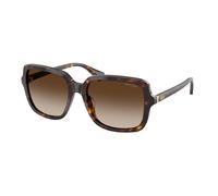 Ralph Lauren RA5333U 500313 Woman Sunglasses Acetate Turtle Brown Squared Normal Shaded