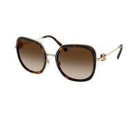 Ralph Lauren RL7088 911613 Woman Sunglasses Metal Brown Brown Squared Normal Shaded