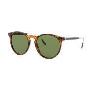 Ralph Lauren RL8181P 52494E Man Sunglasses Acetate Turtle Green Pantos Normal