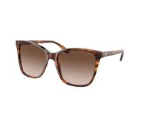 Ralph Lauren Woman Sunglass RL8201 - Frame color: Shiny Striped Havana, Lens color: Gradient Brown