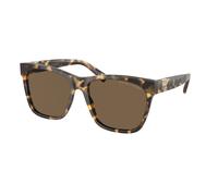 Ralph Lauren RL8212 THE RICKY II 500473 Woman Sunglasses Acetate Turtle Brown Squared Normal
