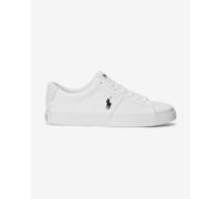 Ralph Lauren Sayer Canvas Trainers Pure White - 45