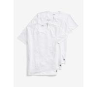 Ralph Lauren Slim Fit Short Sleeve T-shirt, White (3 Pack) - S