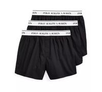 Ralph Lauren Stretch Cotton Boxer 3-Pack - Black