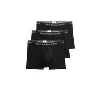 Ralph Lauren Stretch Cotton Trunk 3-Pack Polo Black/Polo Black/Polo Black L 714835885002
