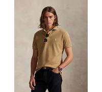 Ralph Lauren The Iconic Mesh Slim short sleeve polo shirt brown - XXL