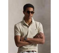 Ralph Lauren The Iconic Mesh Slim short sleeve polo shirt light beige - M