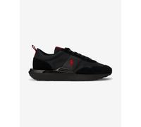 Ralph Lauren Train 89 Suede & Oxford shoes black red - 41