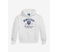 Ralph Lauren Wimbledon Relaxed Fit hoodies white navy blue red - L