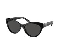 Ralph Lauren Woman RL8213 THE BETTY 500187 Sunglasses Acetate Black Grey Cat Eye Normal