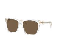 Ralph Lauren Woman Sunglass RL8212 The Ricky II - Frame color: Crystal, Lens color: Gradient Brown