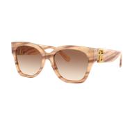 Ralph Lauren Woman Sunglass RL8221 THE OVERSZED RICKY - Frame color: Oystershell Brown, Lens color: Gradient Brown