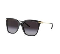 Ralph Lauren Woman Sunglass The Jacquie - Frame color: Shiny Black, Lens color: Gradient Grey