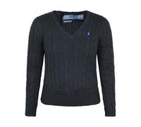 Ralph Lauren Women's Polo Pima Cotton Knit Jumper Black 100% Cotton