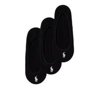 Ralph Lauren Women's Socks Ultra Low Liner 3Pairs One Size Black