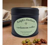 Ralph’s Orchard Cardamom Coffee Scented Candle - Candle in Matte Black Tin