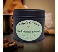 Ralph’s Orchard Frankincense & Myrrh Scented Candle - Matte Black Tin