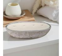 Ralph’s Orchard Multi Wick Concrete Oval Loaf Bowl Candle - Velvet Tonka