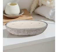 Ralph’s Orchard Multi Wick Concrete Oval Loaf Bowl Candle - Wild Fig & Oakmoss