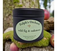 Ralph’s Orchard Wild Fig & Oakmoss Scented Candle - Matte Black Tin