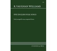 Ralph Vaughan Williams: 5 English Folk Songs (SATB) Vocal Score, Stainer & Bell D53