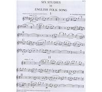 Ralph Vaughan Williams: 6 Studies in English Folk Song (Alto Saxophone Part) Eb Saxophone